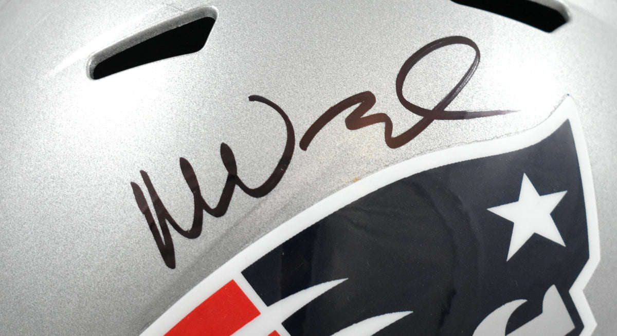 Mike Vrabel Autographed New England Patriots F/S Speed Helmet - JSA W