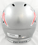 Mike Vrabel Autographed New England Patriots F/S Speed Helmet - JSA W