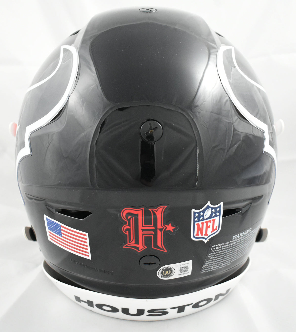 Nico Collins Autographed Houston Texans F/S Speedflex Helmet - Beckett W Holo