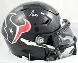 Kayshon Boutte Autographed Houston Texans Mid-Size SpeedFlex Helmet - Beckett W