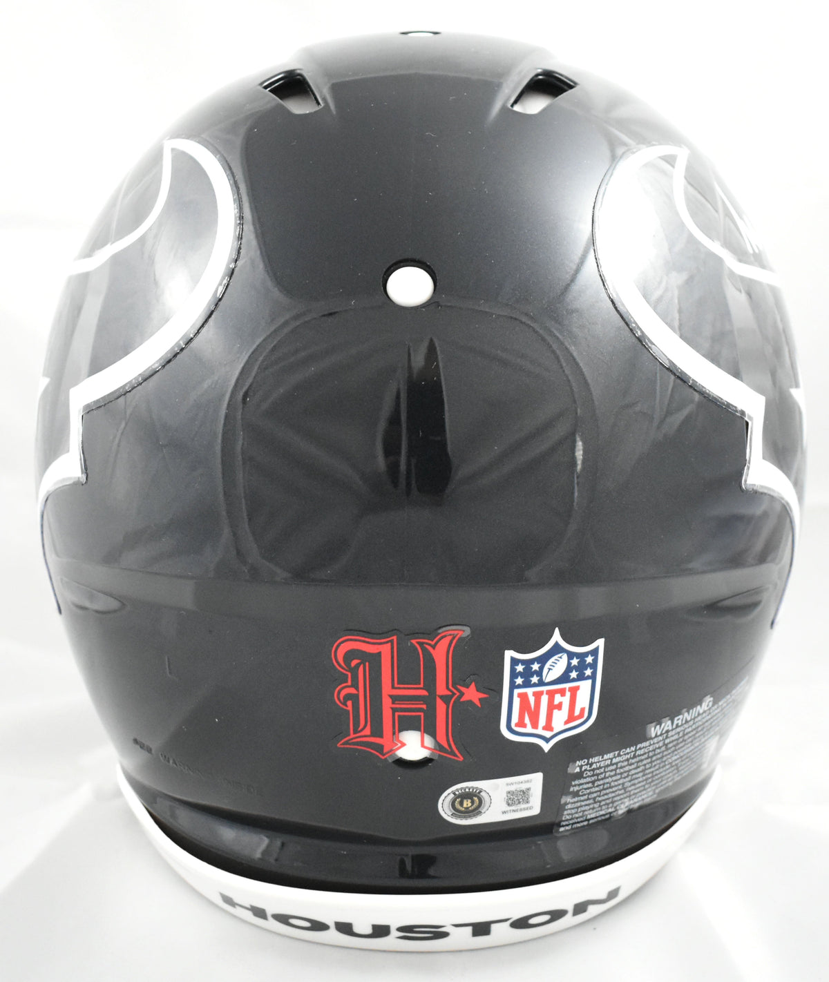 Kayshon Boutte Autographed Houston Texans F/S Speed Authentic Helmet- Beckett W