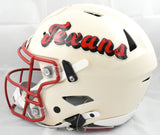 Kayshon Boutte Autographed Texans F/S Retro Speedflex Helmet - Beckett W Holo