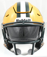 Matthew Golden Autographed Green Bay Packers Mid-Size SpeedFlex Helmet-Beckett W