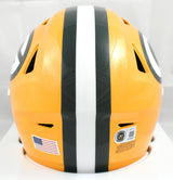 Matthew Golden Autographed Green Bay Packers Mid-Size SpeedFlex Helmet-Beckett W
