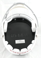 Tyler Allgeier Autographed Arizona Cardinals F/S Speed Helmet - Beckett W Holo