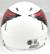 Tyler Allgeier Autographed Arizona Cardinals Speed Mini Helmet - Beckett W Holo
