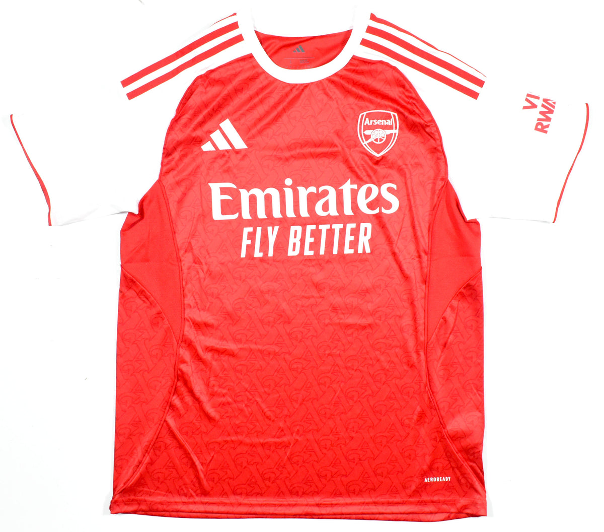 Eberechi Eze Autographed Arsenal Home Soccer Jersey #10 - Beckett *L