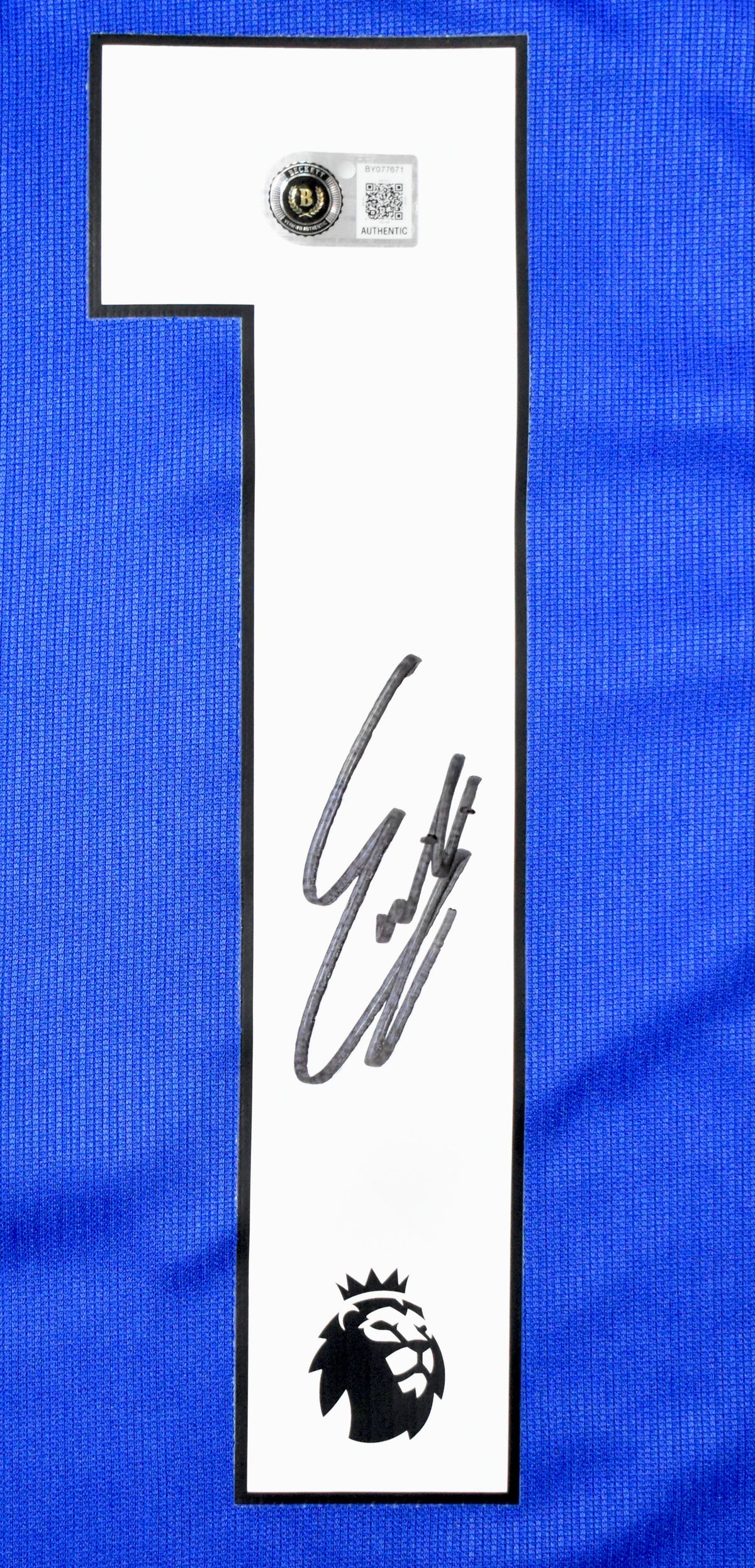 Estvo Willian Autographed Chelsea Home Soccer Jersey #41 - Beckett *L