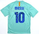 Lionel Messi Autographed Barcelona Green Frost Soccer Jersey #10 - Beckett *L