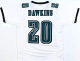 Brian Dawkins Autographed White Pro Style Jersey - Beckett W Hologram
