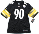T.J. Watt Autographed Pittsburgh Steelers Nike Game Jersey - Beckett W Holo *L