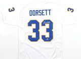 Tony Dorsett Autographed White College Style Jersey - Beckett W Hologram