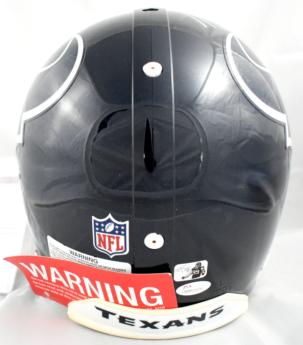 J.J. Watt Autographed Houston Texans F/S VSR4 Authentic Helmet - JSA W