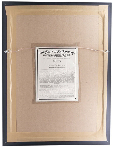 Cy Young Framed 16.5x22 Historical Photo Archive LimitedEdition Giclee - Sports Integrity