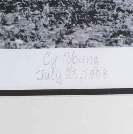 Cy Young Framed 16.5x22 Historical Photo Archive LimitedEdition Giclee