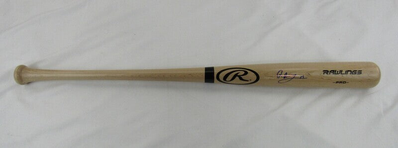 Ronny Mauricio Signed Auto Autograph Rawlings Baseball Bat JSA COA