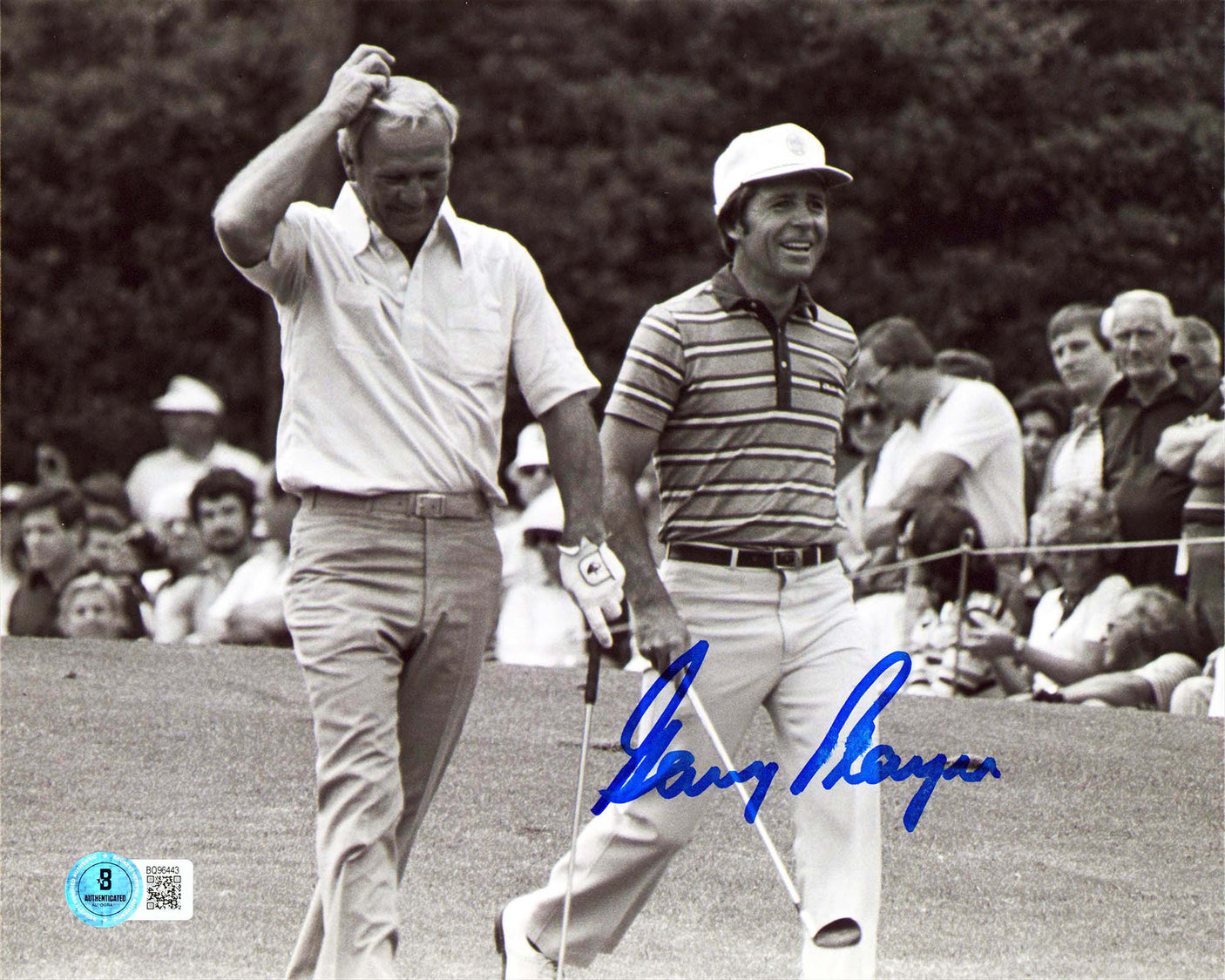 Gary Player PGA Authentic Signed 8x10 Horizontal Photo Autographed BAS #BQ96443