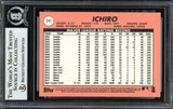 Ichiro Suzuki Autographed 2018 Topps Heritage Card #300 Miami Marlins Beckett BAS #12668051