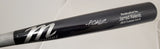 Jarred Kelenic Autographed Black Marucci Game Model Bat Atlanta Braves Beckett BAS Stock #191544