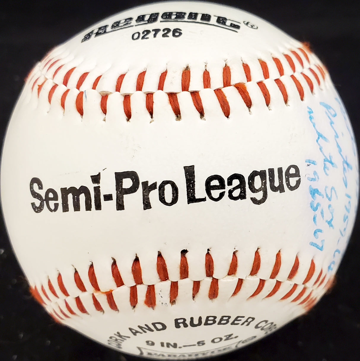 Smoky Burgess Autographed Official Regent Baseball Pittsburgh Pirates Teams & Years "Best Wishes" Beckett BAS #X12515