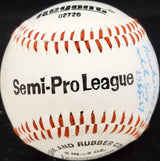 Smoky Burgess Autographed Official Regent Baseball Pittsburgh Pirates Teams & Years "Best Wishes" Beckett BAS #X12515