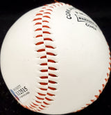 Smoky Burgess Autographed Official Regent Baseball Pittsburgh Pirates Teams & Years "Best Wishes" Beckett BAS #X12515