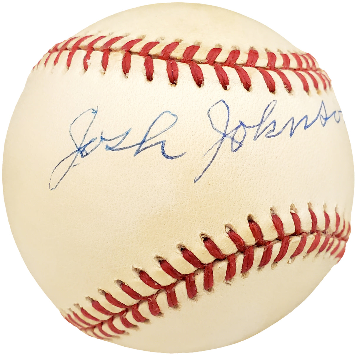 Josh Johnson Autographed Official AL Baseball Negro Leagues Beckett BAS #X12559