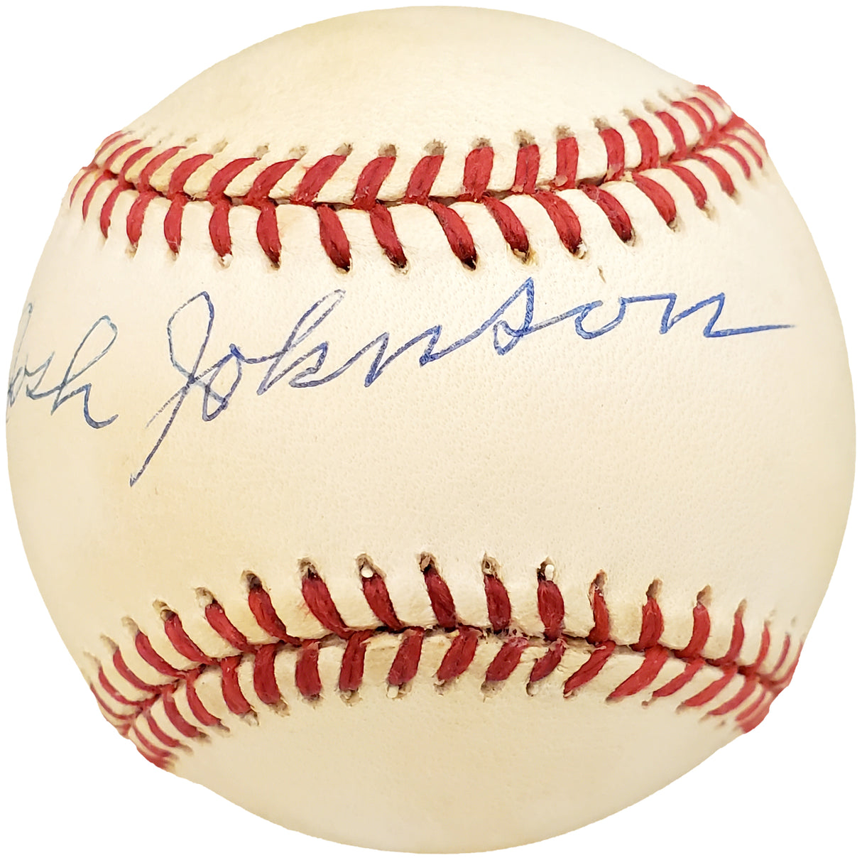 Josh Johnson Autographed Official AL Baseball Negro Leagues Beckett BAS #X12559