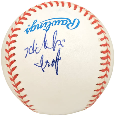 Hideki Irabu & Mac Suzuki Autographed Official AL Baseball 1st Matchup of Japanese Pitchers "5/7/1999" Beckett BAS #X12662