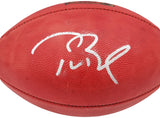 Tom Brady Autographed Official NFL Leather SB XXXVIII Logo Football Tampa Bay Buccaneers Fanatics Holo Stock #202364
