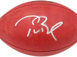 Tom Brady Autographed Official NFL Leather SB XXXVIII Logo Football Tampa Bay Buccaneers Fanatics Holo Stock #202364