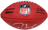 Tom Brady Autographed Official NFL Leather Football New England Patriots "7x SB Champ" Fanatics Holo Stock #202365