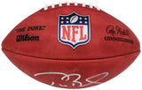 Tom Brady Autographed Official NFL Leather Football New England Patriots "5x SB MVP" Fanatics Holo Stock #202366