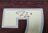 Seattle Kraken Jordan Eberle Autographed Navy Fanatics Breakaway Jersey Size XL Inaugural Season Patch Fanatics Holo Stock #202334