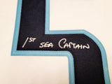 Seattle Kraken Mark Giordano Autographed White Adidas Authentic Jersey Size 54 Inaugural Season & Captain Patch "1st Sea Captain" Fanatics Holo Stock #202337