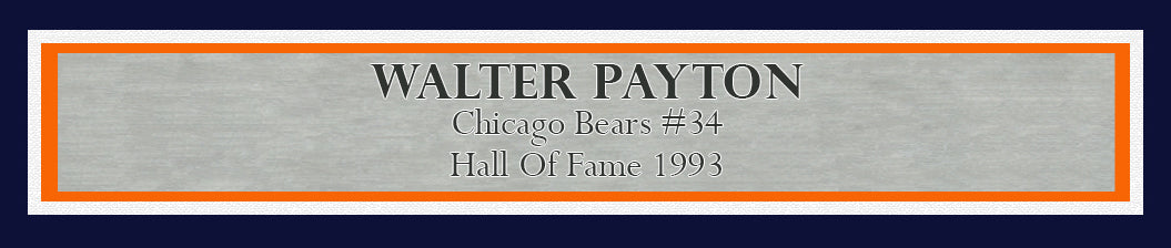 Walter Payton Autographed Framed 16x20 Photo Chicago Bears PSA/DNA Stock #202390