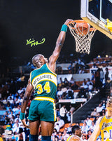 Xavier McDaniel Autographed 16x20 Photo Seattle Supersonics MCS Holo Stock #202460