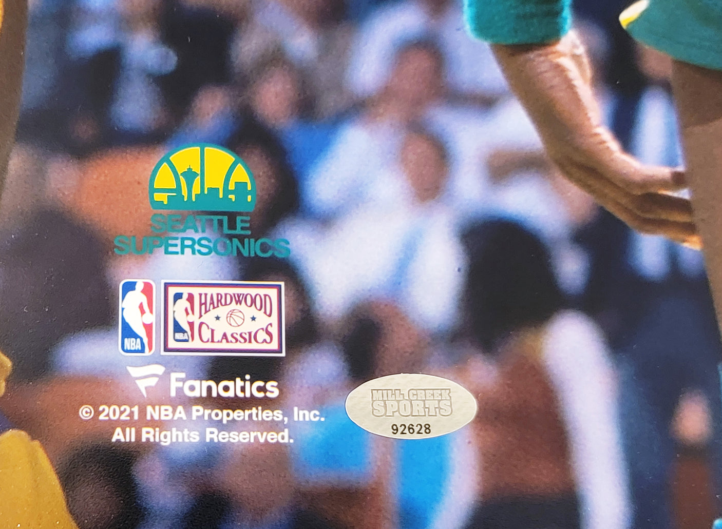 Xavier McDaniel Autographed 16x20 Photo Seattle Supersonics MCS Holo Stock #202460