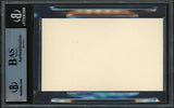 George Burke Autographed 3x5 Index Card MLB Photographer Died 1951 Beckett BAS #14066556