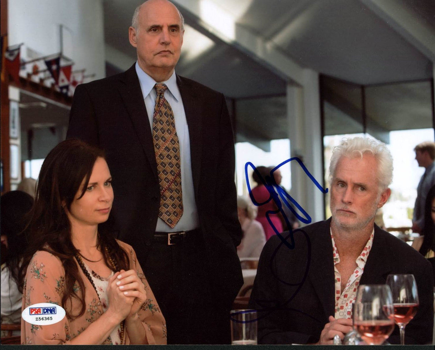 Jeffrey Tambor & John Slattery Arrested Development Signed 8X10 Photo PSA Z56365