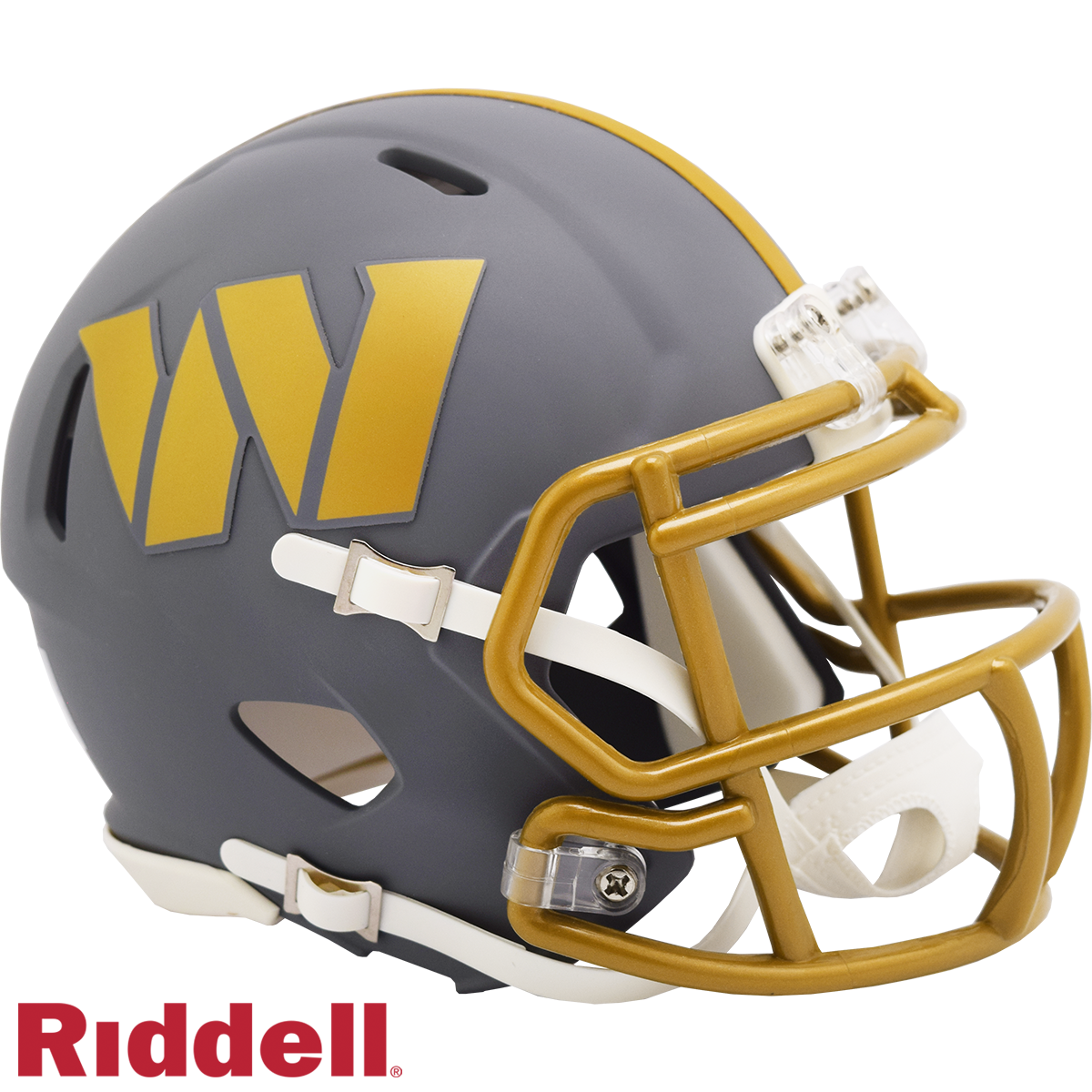Washington Commanders Slate Speed Mini Football Helmet