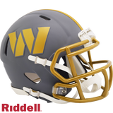 Washington Commanders Slate Speed Mini Football Helmet