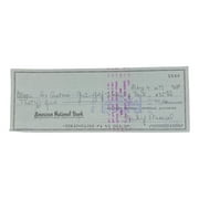 Stan Musial St. Louis Cardinals Signed Bank Check #5540 BAS - Sports Integrity