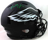 Randall Cunningham Signed Eagles F/S Eclipse Authentic Helmet - Beckett W Auth