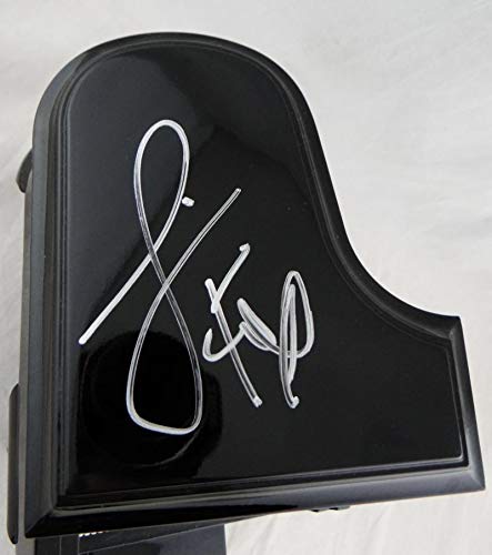 Jamie Foxx Autographed Ray Mini Piano - JSA W Auth *Silver