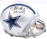 Charles Haley Autographed Dallas Cowboys Mini Helmet W/ HOF- Beckett W Hologram