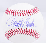 Johnny Bench Autographed Rawlings OML Baseball - Fanatics *Blue