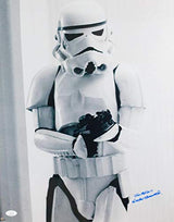 Joe Gibson Autographed Movie Still 16x20 Photo w/ Stormtrooper - JSA Auth *Blue