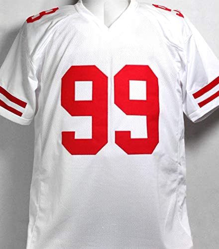 Javon Kinlaw Autographed White Pro Style Jersey - Beckett W Auth *R9