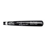 Reggie Jackson Autographed Rawlings Adirondack Pro Big Stick Black Bat w/ Inscriptions - PSA/DNA